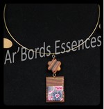 Collier "Essence de bois"